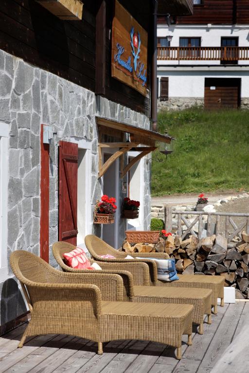 TV a/nebo společenská místnost v ubytování Hamilton Lodge & Spa