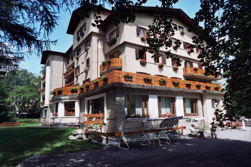 Budova, kde se hotel nachází