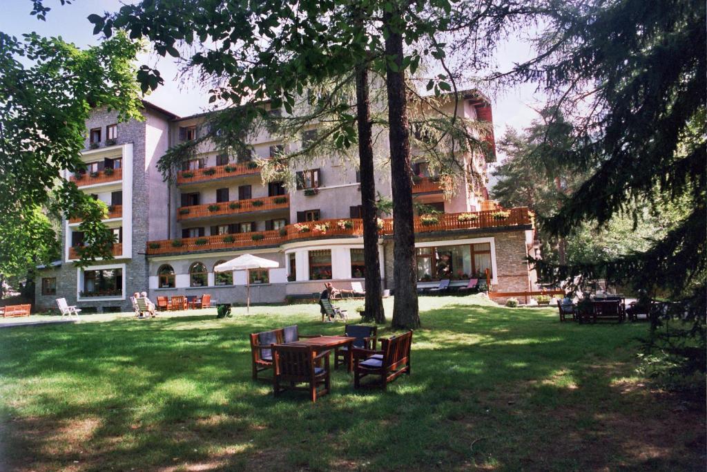Zahrada ubytování Hotel Des Geneys