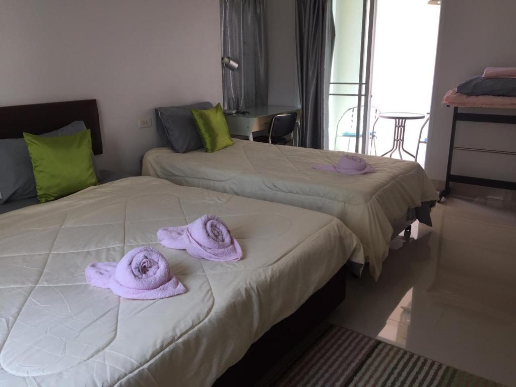 Postel nebo postele na pokoji v ubytování Connect Apartment