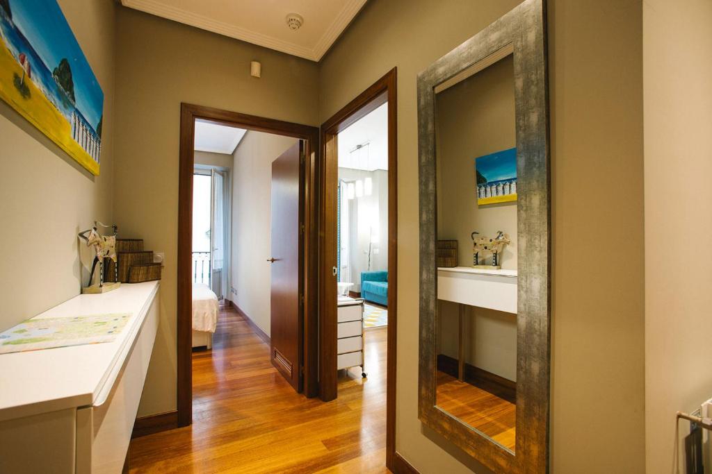 Koupelna v ubytování Apartamentos San Marcial 28