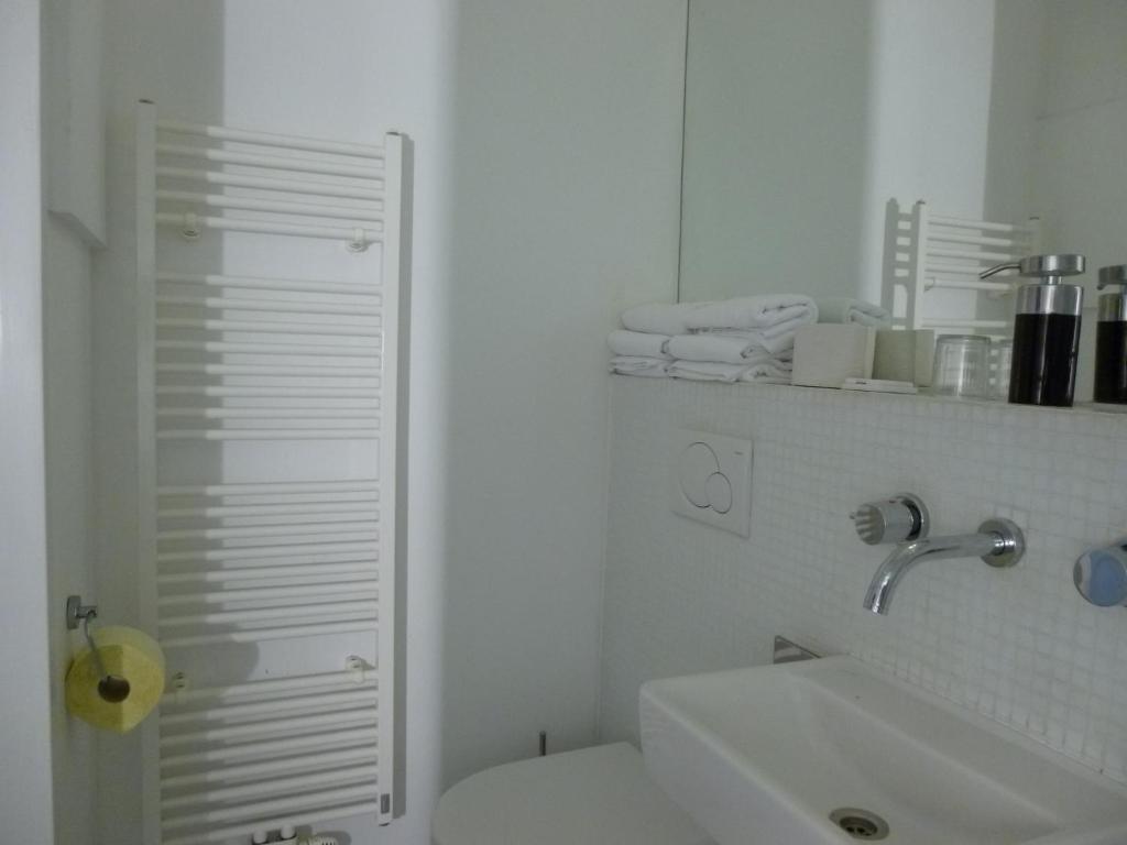 Kúpeľňa v ubytovaní Haus Max