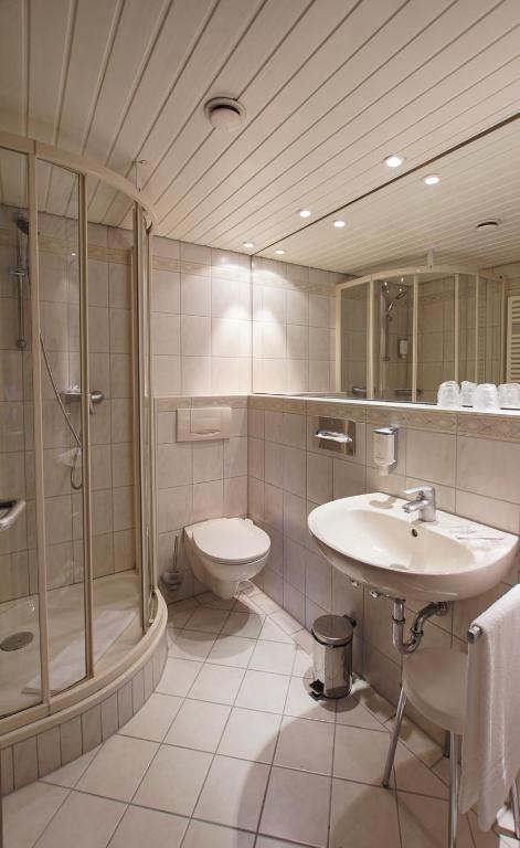 Ein Badezimmer in der Unterkunft Hotel Stadt Breisach
