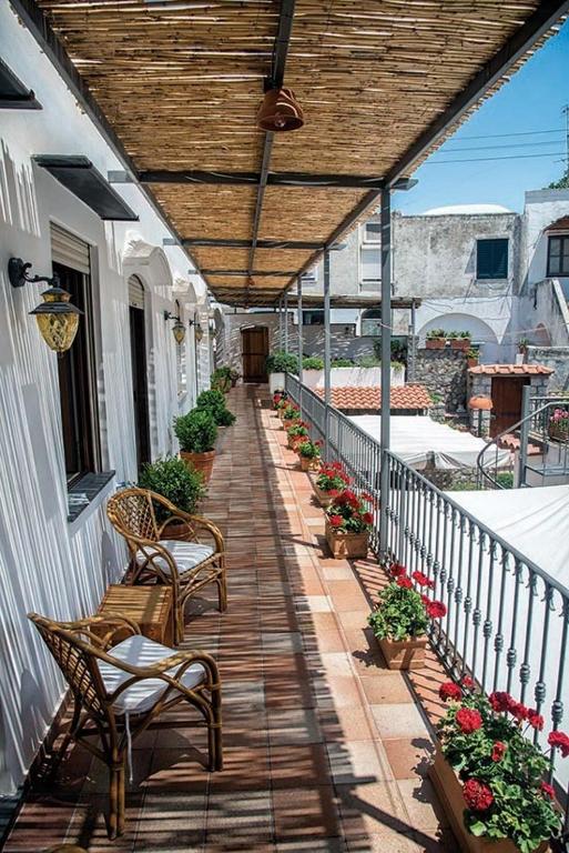 Balkón nebo terasa v ubytování B&B Il Vicolo