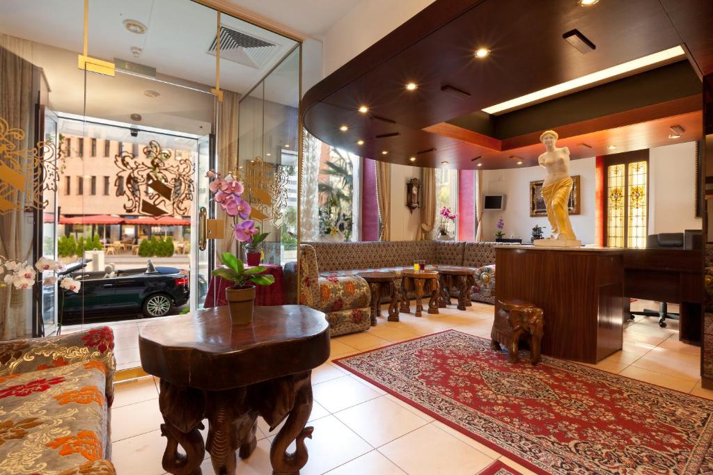 Posezení v ubytování Hotel Victoria