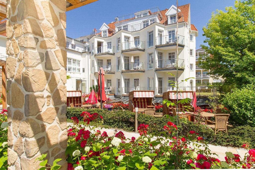 Zahrada ubytování HOTEL am STRAND