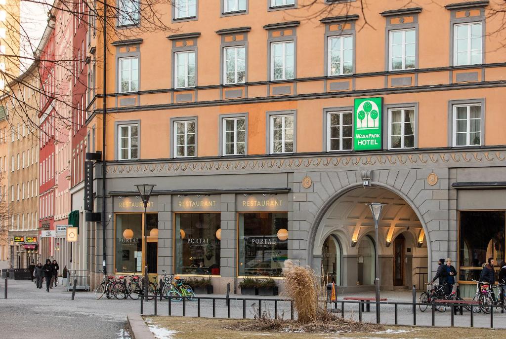 Budova, kde se hotel nachází