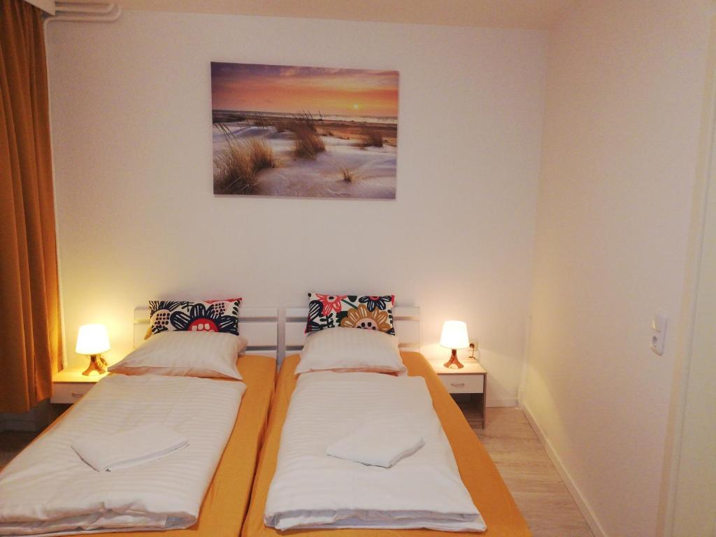 Postel nebo postele na pokoji v ubytování The Hostel