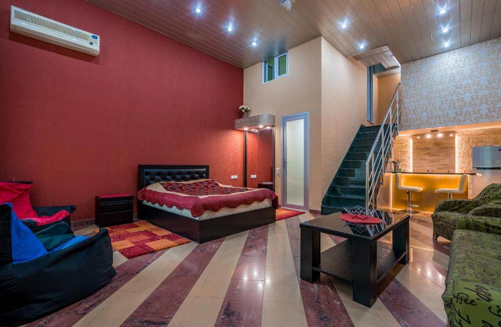 Lova arba lovos apgyvendinimo įstaigoje Green Apartment