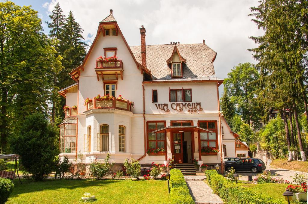 Zahrada ubytování Vila Camelia