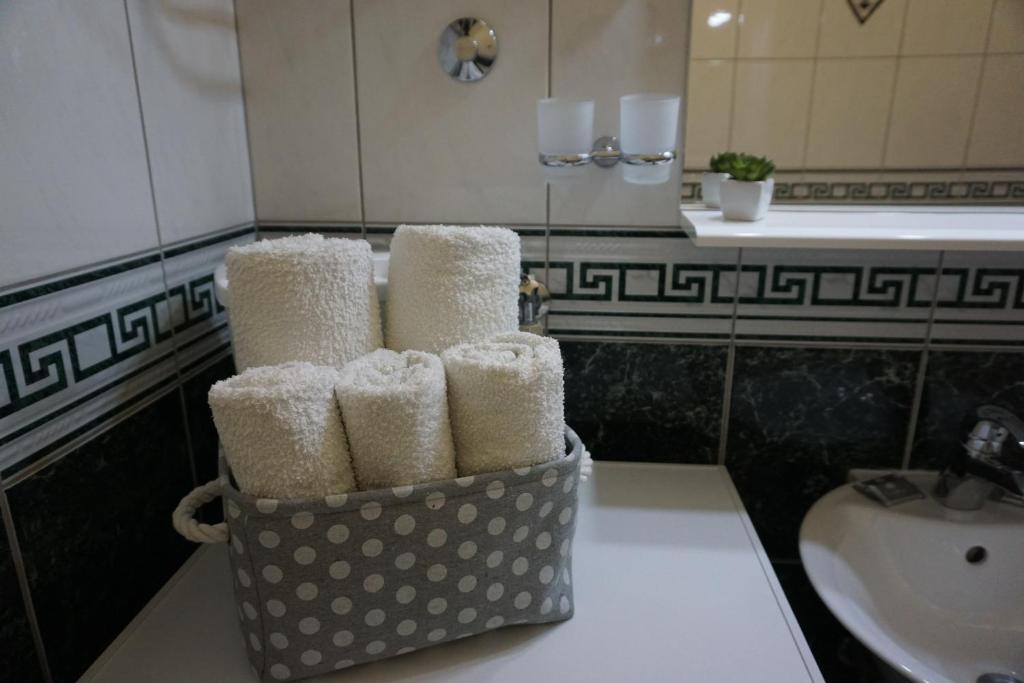 Kúpeľňa v ubytovaní Deluxe Apartman Pervan