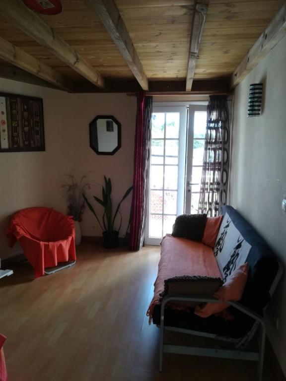 Zona d'estar a Villa bleue