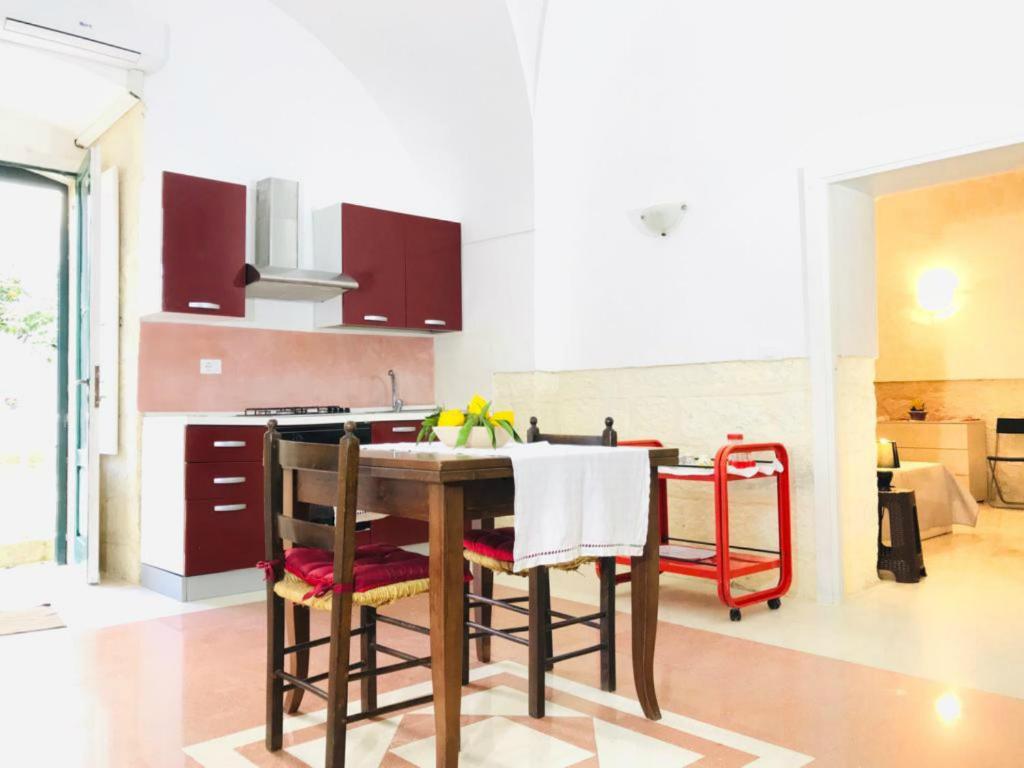 Kuchyň nebo kuchyňský kout v ubytování Residenza Storica PARCO LANOCE