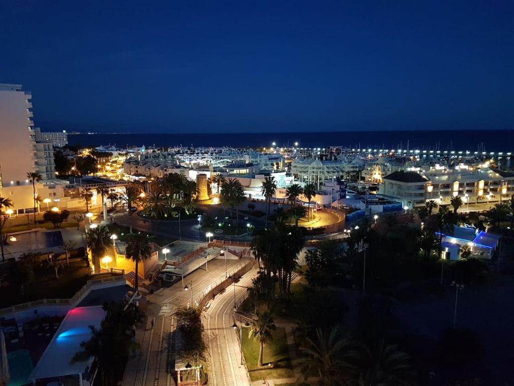 A general view of Benalmádena or a view of the city taken from Az apartmant