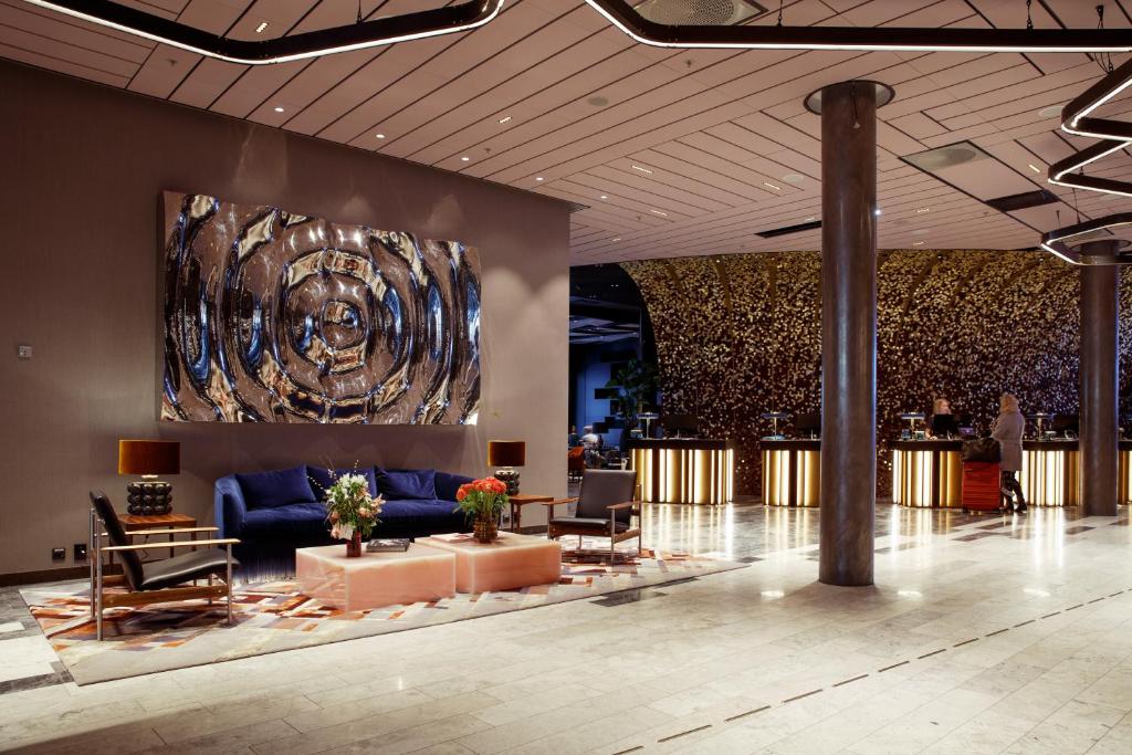 Posezení v ubytování Clarion Hotel The Hub
