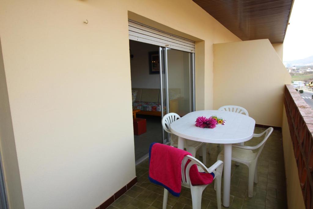 Balkón alebo terasa v ubytovaní Global Immo 2180 PUERTO SIMONA B