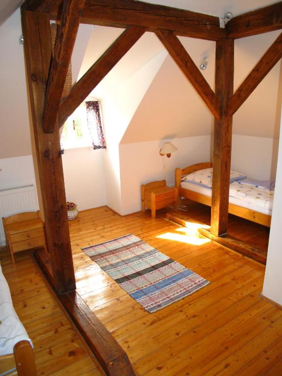 Postel nebo postele na pokoji v ubytování Villa Blanka