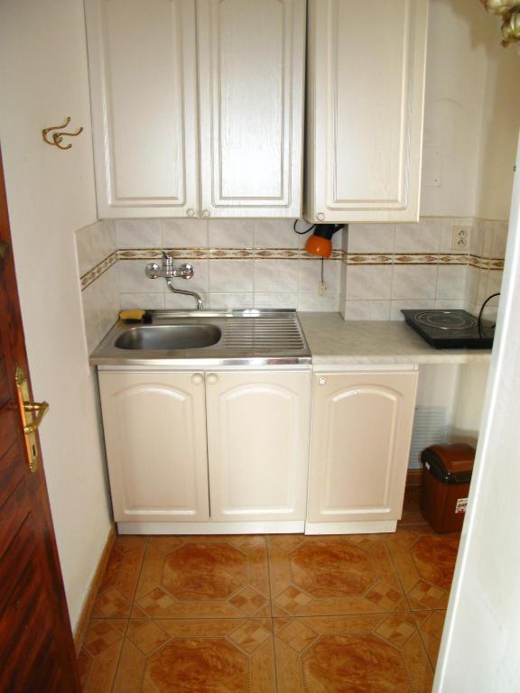 Kuchyň nebo kuchyňský kout v ubytování Villa Blanka