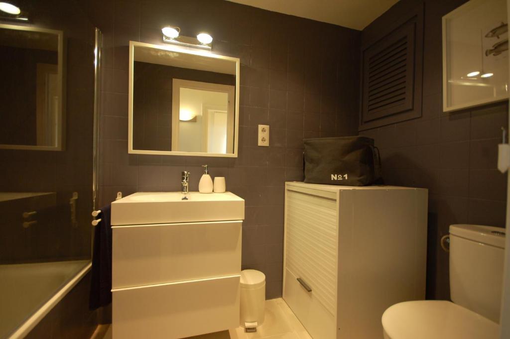 Kúpeľňa v ubytovaní Lets Holidays Carbonera 3 apartment