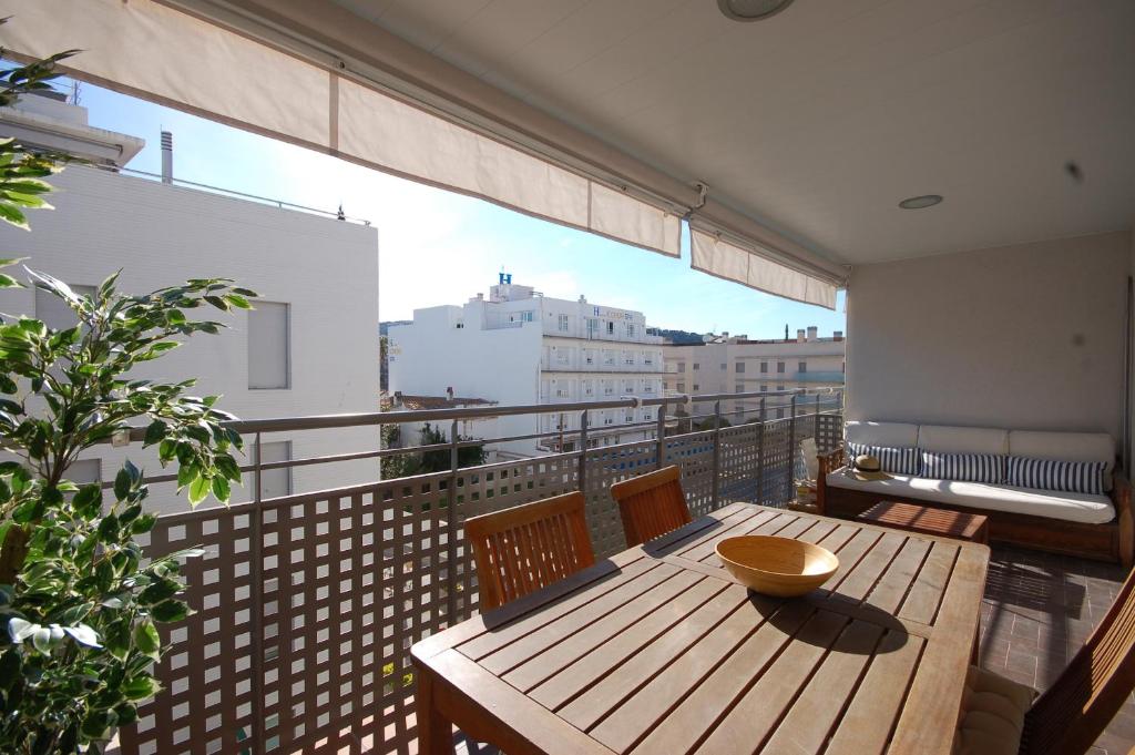 Balkón alebo terasa v ubytovaní Lets Holidays Carbonera 3 apartment