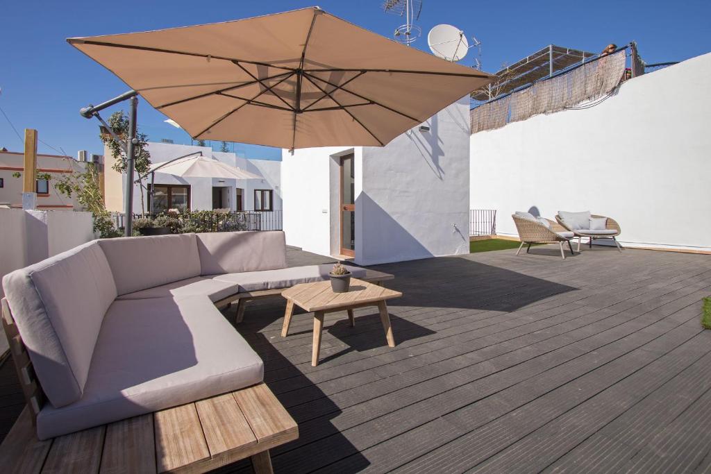 Balkón nebo terasa v ubytování Ohliving San Gregorio