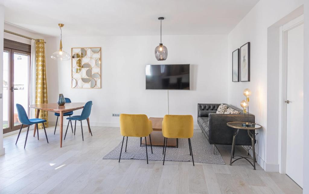 TV a/nebo společenská místnost v ubytování Ohliving San Gregorio