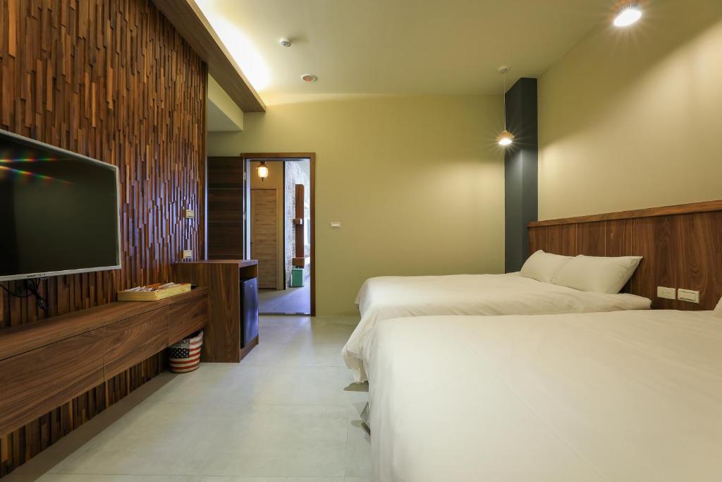 TV a/nebo společenská místnost v ubytování Sharp B&B