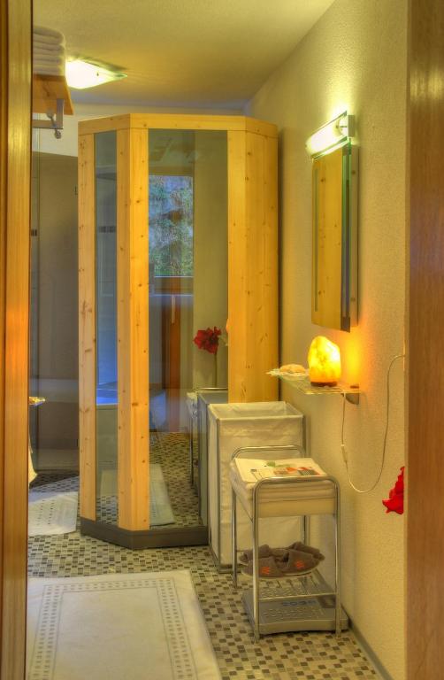 Koupelna v ubytování Gästehaus Resi