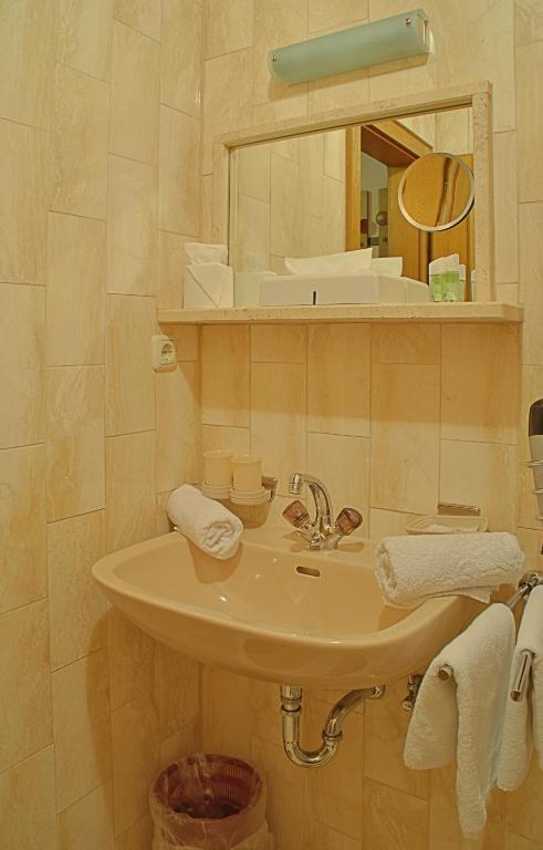 Koupelna v ubytování Gästehaus Resi