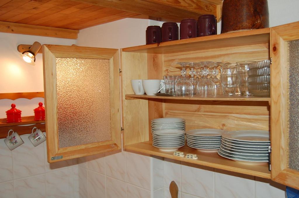 Köök või kööginurk majutusasutuses Chata Eliška