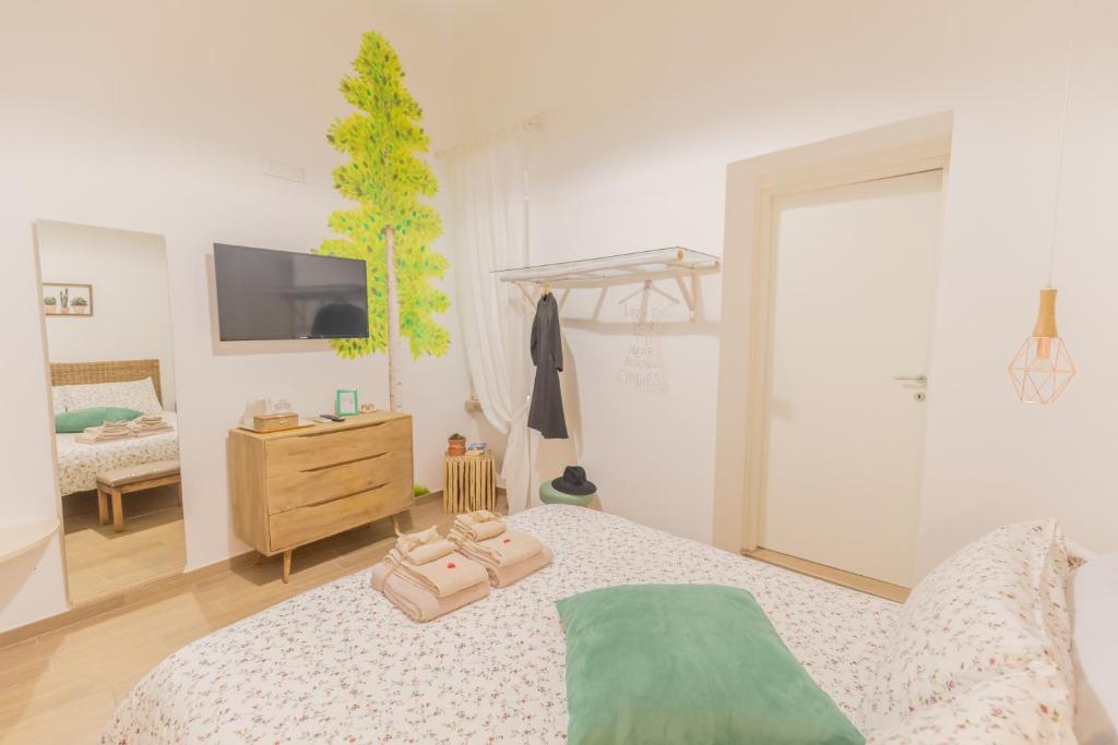 Postel nebo postele na pokoji v ubytování Casa Romito