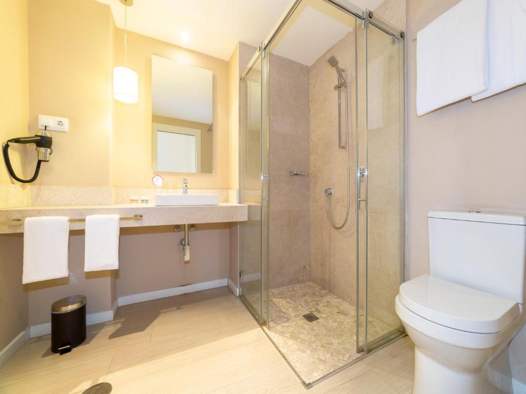 Kúpeľňa v ubytovaní Hotel Altora