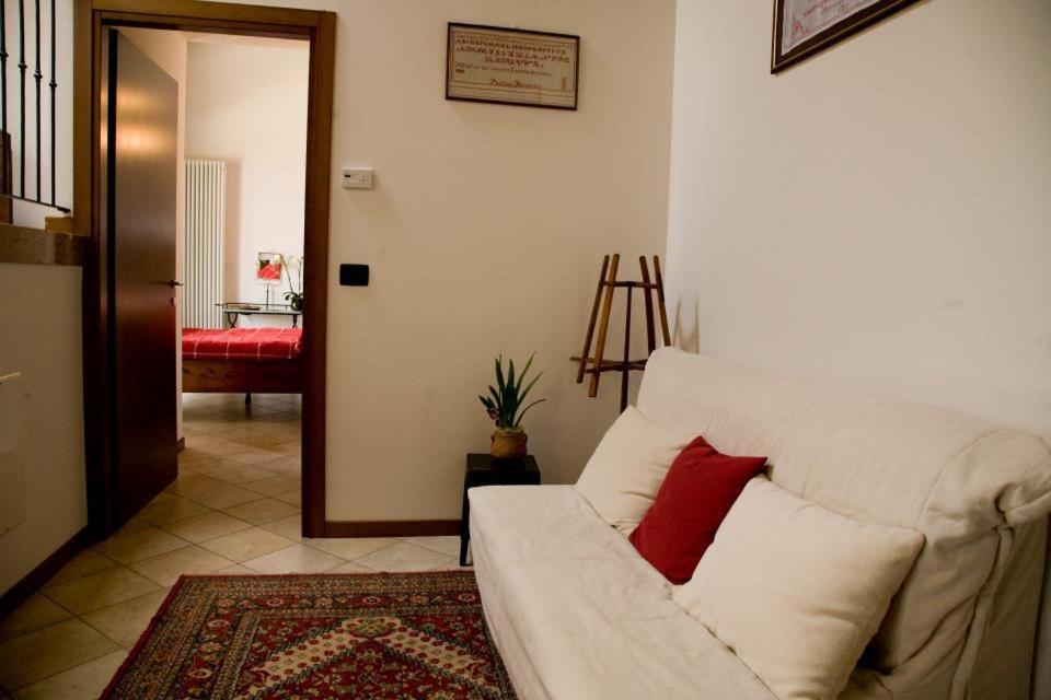 Postel nebo postele na pokoji v ubytování B&B Corte Alfier