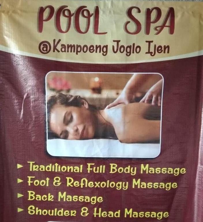 Lázně a/nebo wellness v ubytování Kampoeng Joglo Ijen