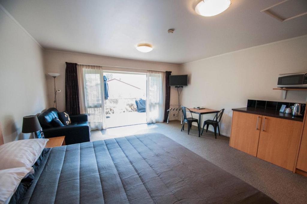 Köök või kööginurk majutusasutuses Jafa's Motels