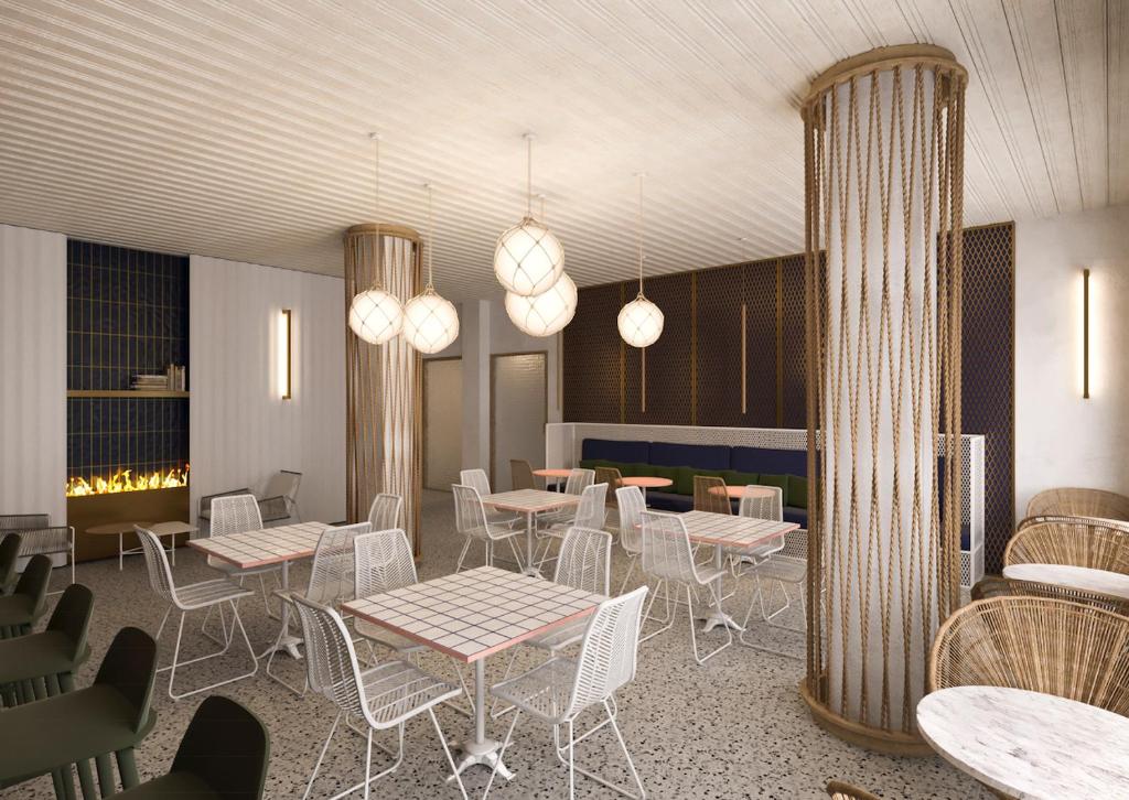 Posezení v ubytování E.J. Pyrgos Bay Hotel