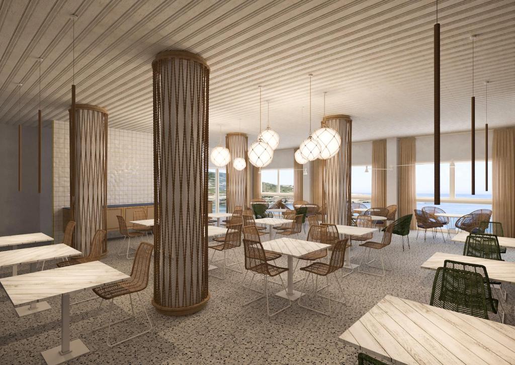 Posezení v ubytování E.J. Pyrgos Bay Hotel