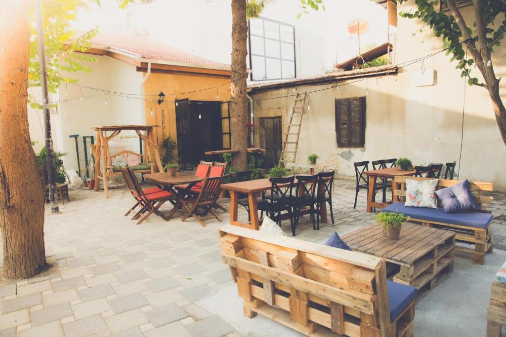 Patio nebo venkovní prostory v ubytování The Iskemleci Guest House