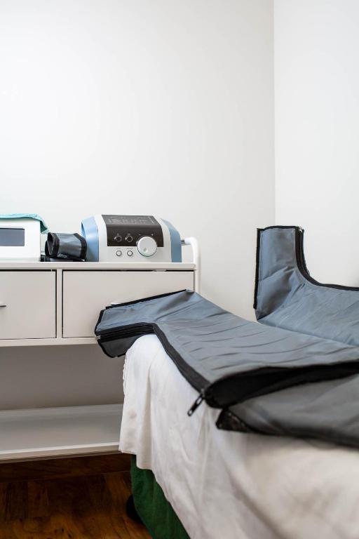 Postel nebo postele na pokoji v ubytování Spa Hotel Schlosspark