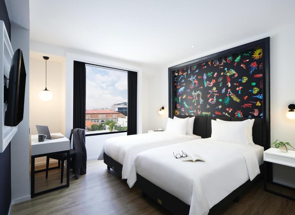 de Braga, ARTOTEL Curated - Studio 25 Twin Bed
