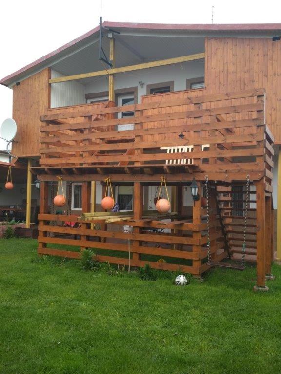 Budova, v ktorej sa ubytovanie bed & breakfast nachádza