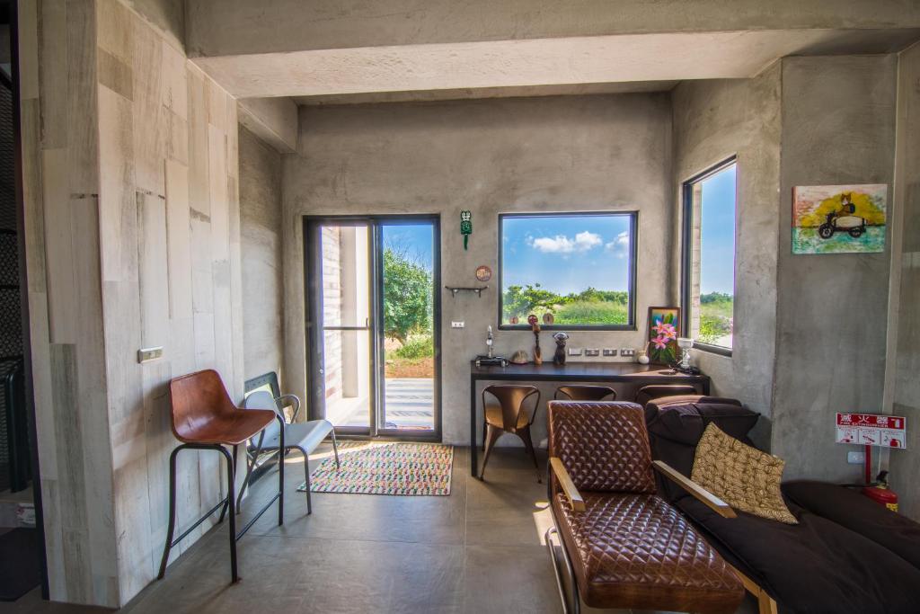 Posezení v ubytování Mahalo B&B II