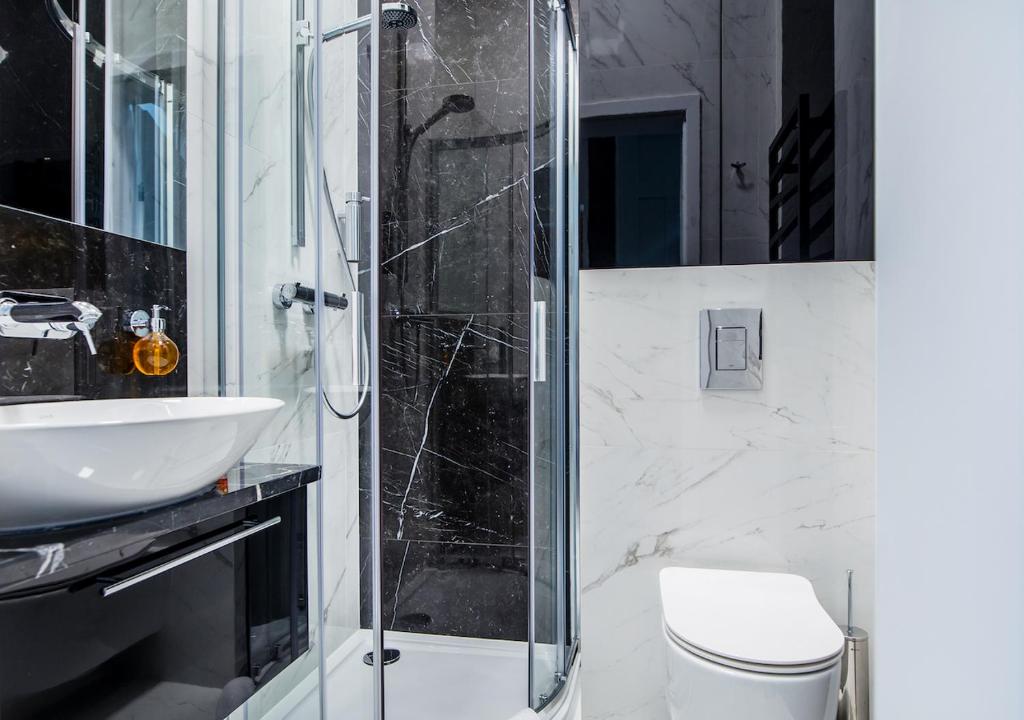 Kúpeľňa v ubytovaní Aparthotel Rakowicka Residence