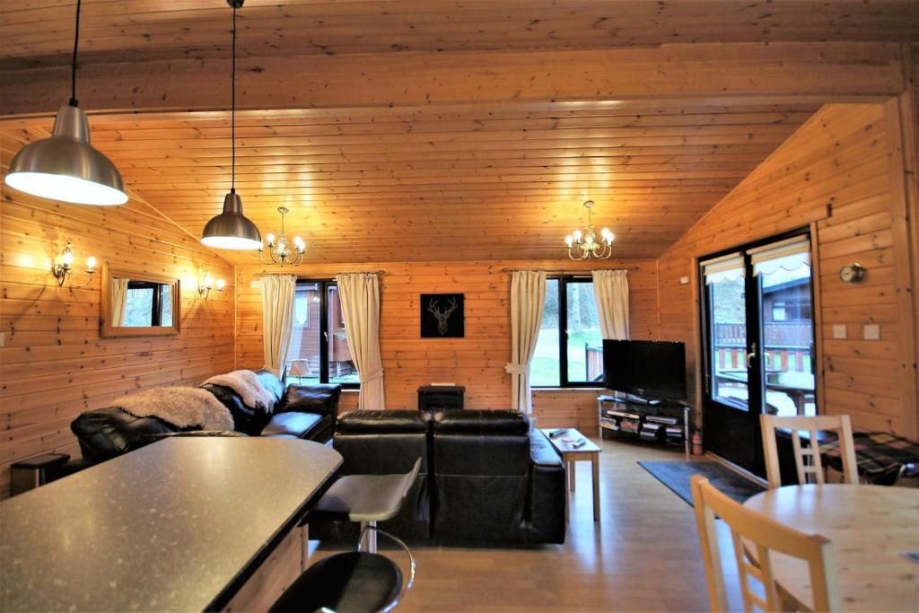 Posezení v ubytování Ben Lomond Lodge