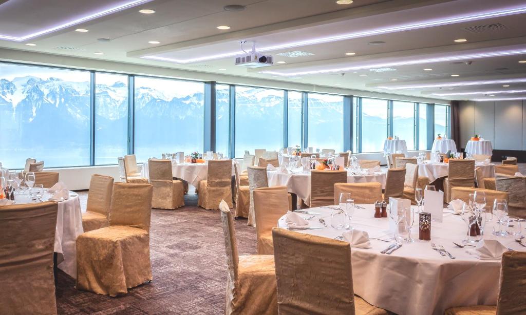 Restaurace v ubytování Le Mirador Resort & Spa