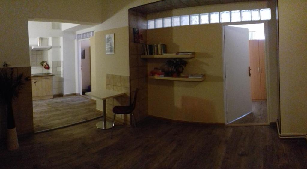 Kuchyň nebo kuchyňský kout v ubytování Apartmány Brno