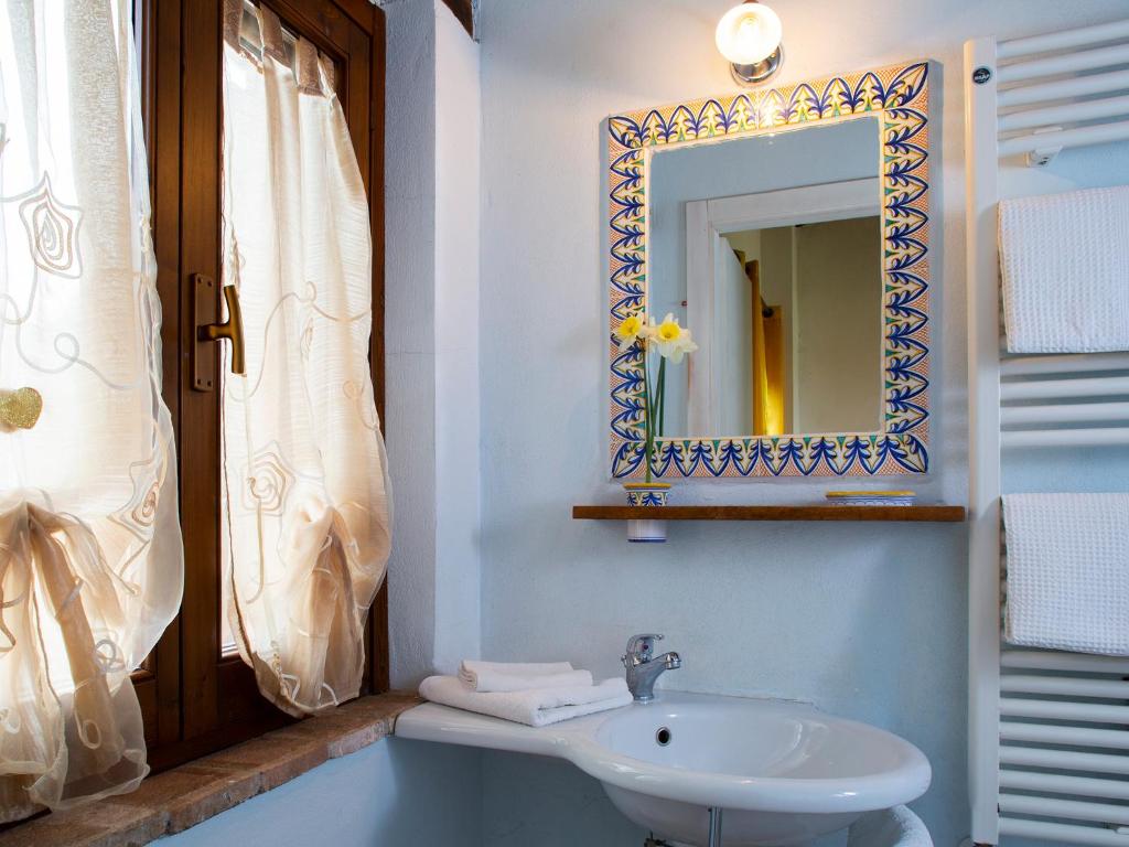 Koupelna v ubytování Al Guado di Assisi B&B