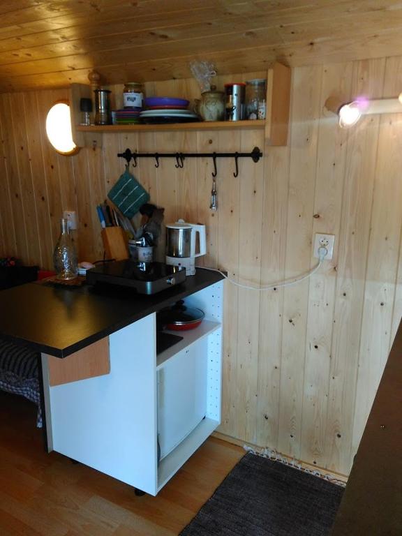 Eldhús eða eldhúskrókur á Maringotka ticha