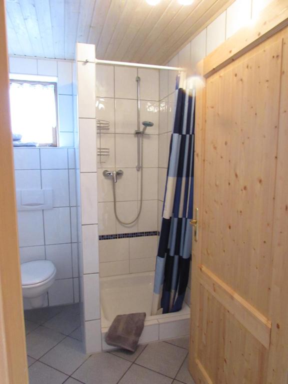Koupelna v ubytování Ferienwohnung "Eifelstueffje"