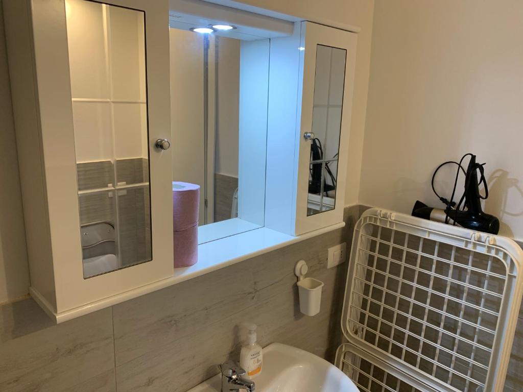 Kúpeľňa v ubytovaní Deni's apartments per 4